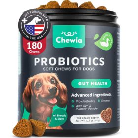 Probiotics for Dogs Gut Health Digestion Immunity Yeast Balance Itchy Skin Allergies Support Dog Probiotic Chews with Digestive Enzymes for Gut F Probiotics for Dogs Gut Health Digestion Immunity Yeast Balance Itchy Skin Allergies Support Dog Probiotic Chews with Digestive Enzymes for Gut F